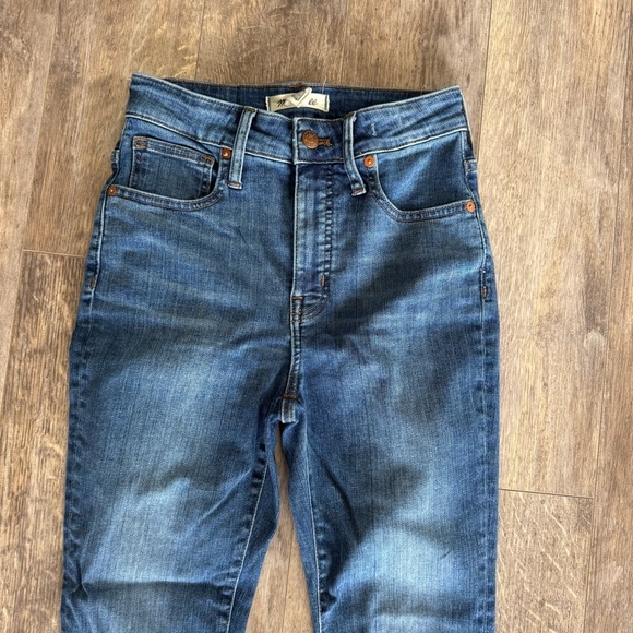 Madewell Curvy High-Rise Skinny Crop Jeans in Dalstrom Wash - Picture 10 of 13